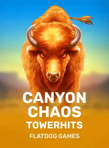 Canyon Chaos TowerHits game tile
